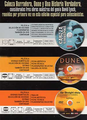 Spanish DVD set back